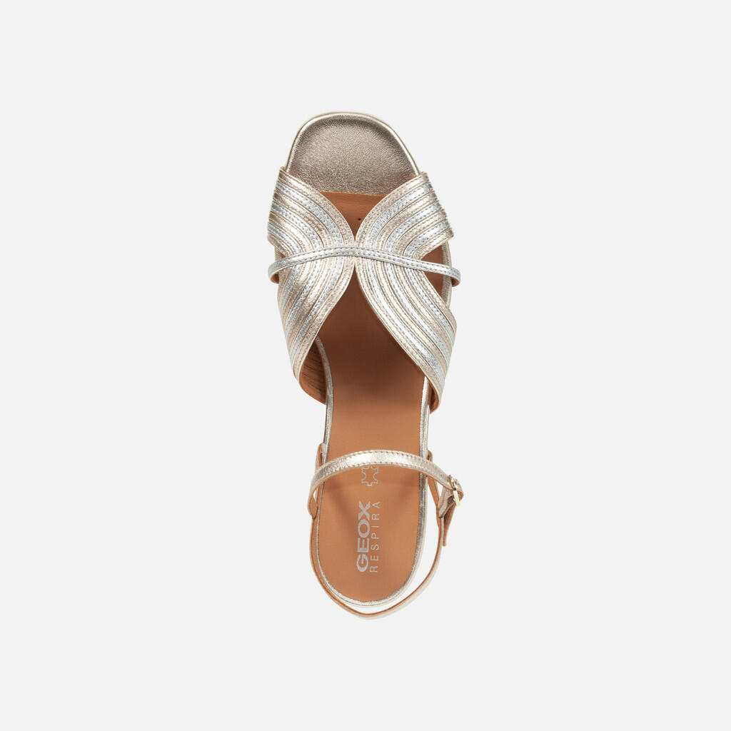 Sandales Femme GENZIANA MID WOMAN Or/Argent 6/7