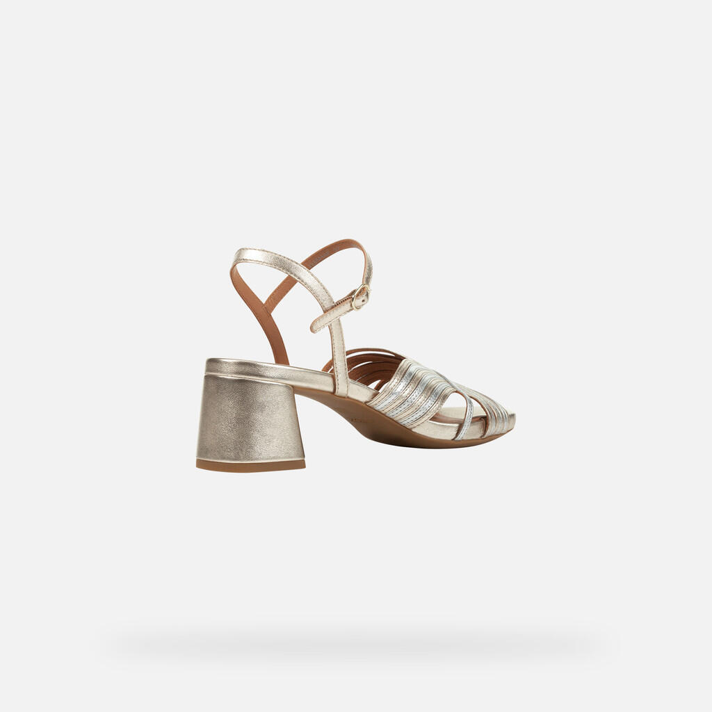 Sandales Femme GENZIANA MID WOMAN Or/Argent 5/7