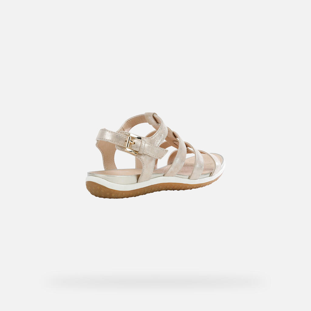 Sandales Femme SANDAL VEGA WOMAN Beige Clair 5/7