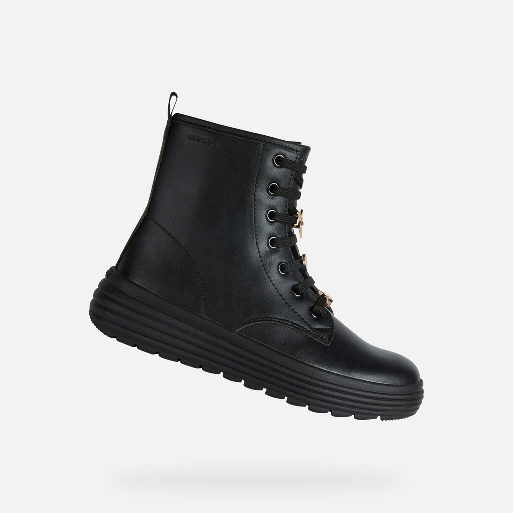 Bottines Fille PHAOLAE GIRL Noir 1/7