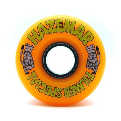 Set van 4 skateboardwielen haze wielen hazemar 60mm x 40mm 78a soft cruiser wiel