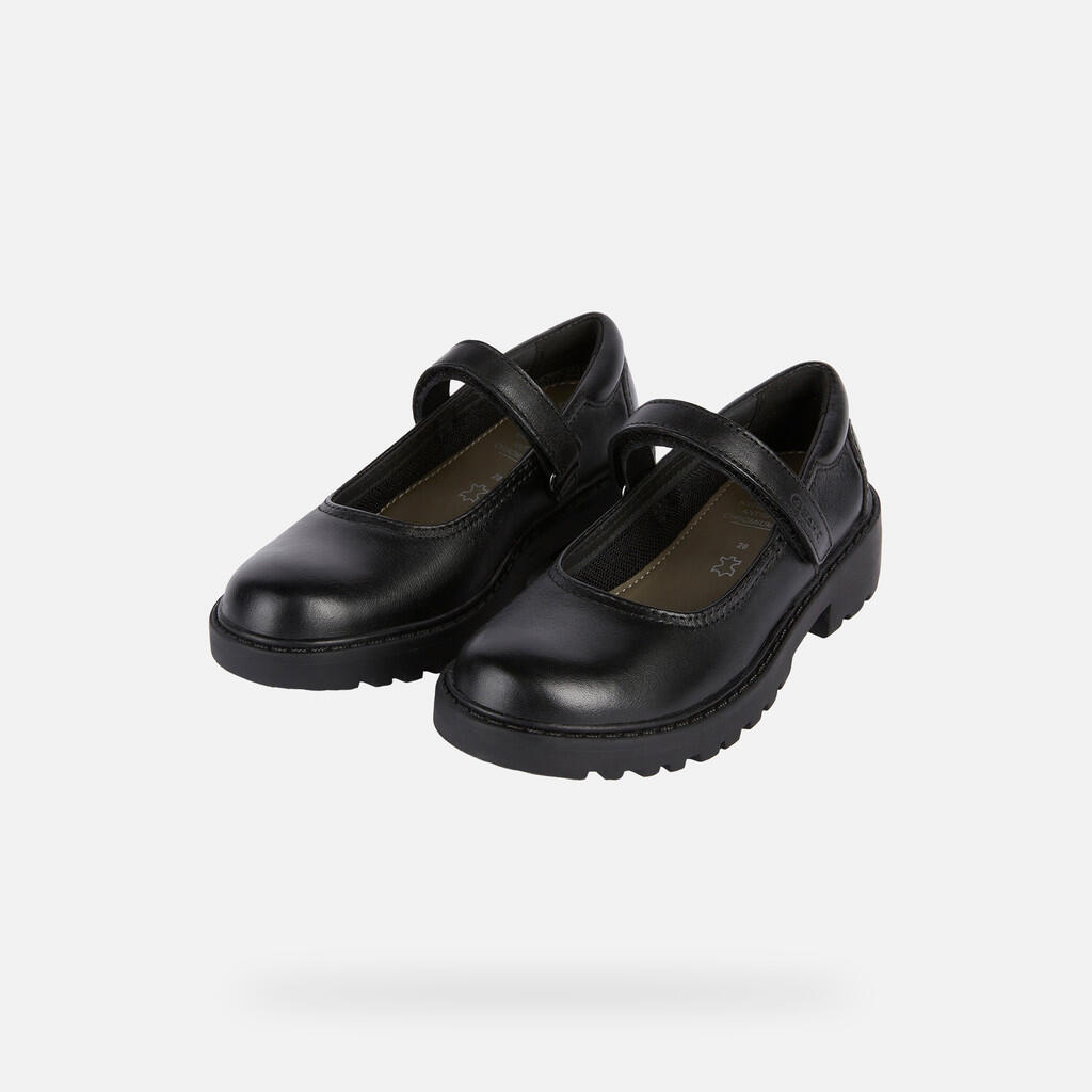 Chaussures Pour Uniforme Fille J CASEY GIRL Noir 3/7