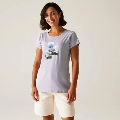 Dames-t-shirt regatta breezed v