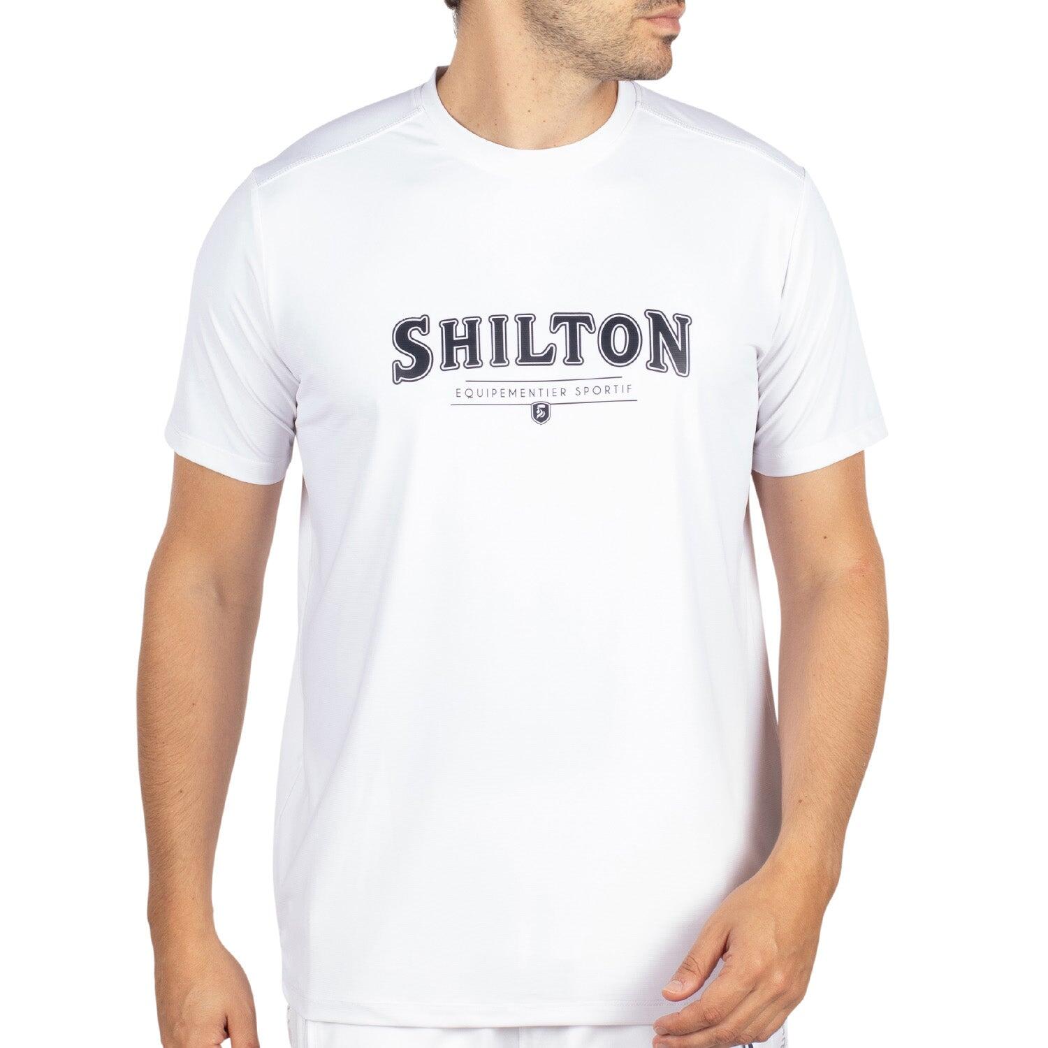 Shilton - T-shirt De Sport Tech Teams Homme - T-shirt Manches Courtes - Blanc - Decathlon
