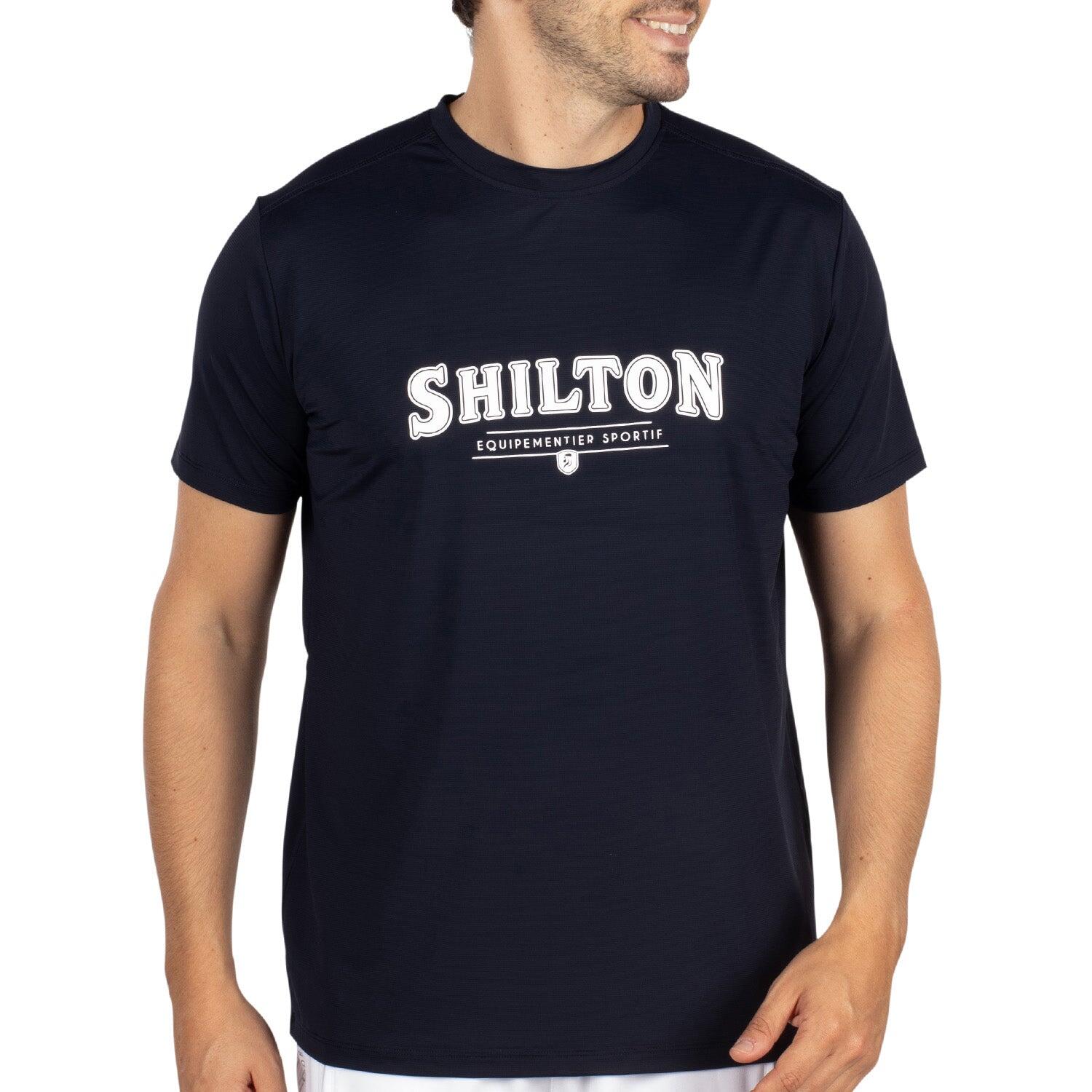 Shilton - T-shirt De Sport Tech Teams Homme - T-shirt Manches Courtes - Bleu - Decathlon
