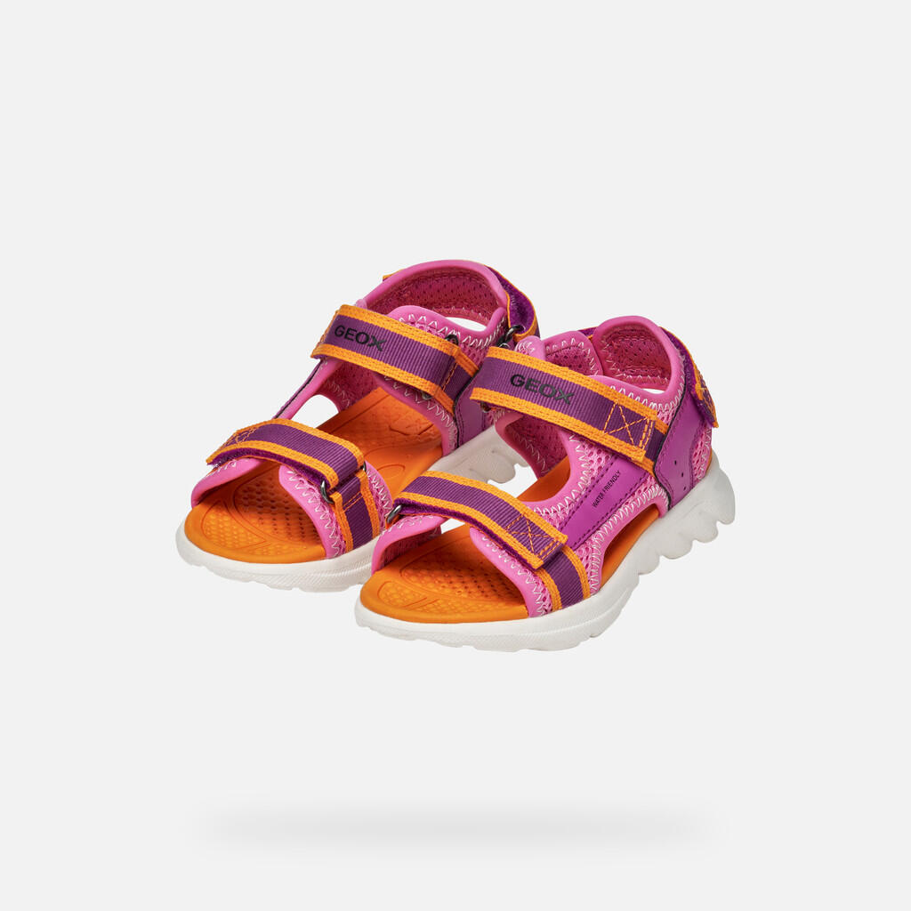 Sandały GEOX J SANDAL AIRADYUM GI Rose 3/7