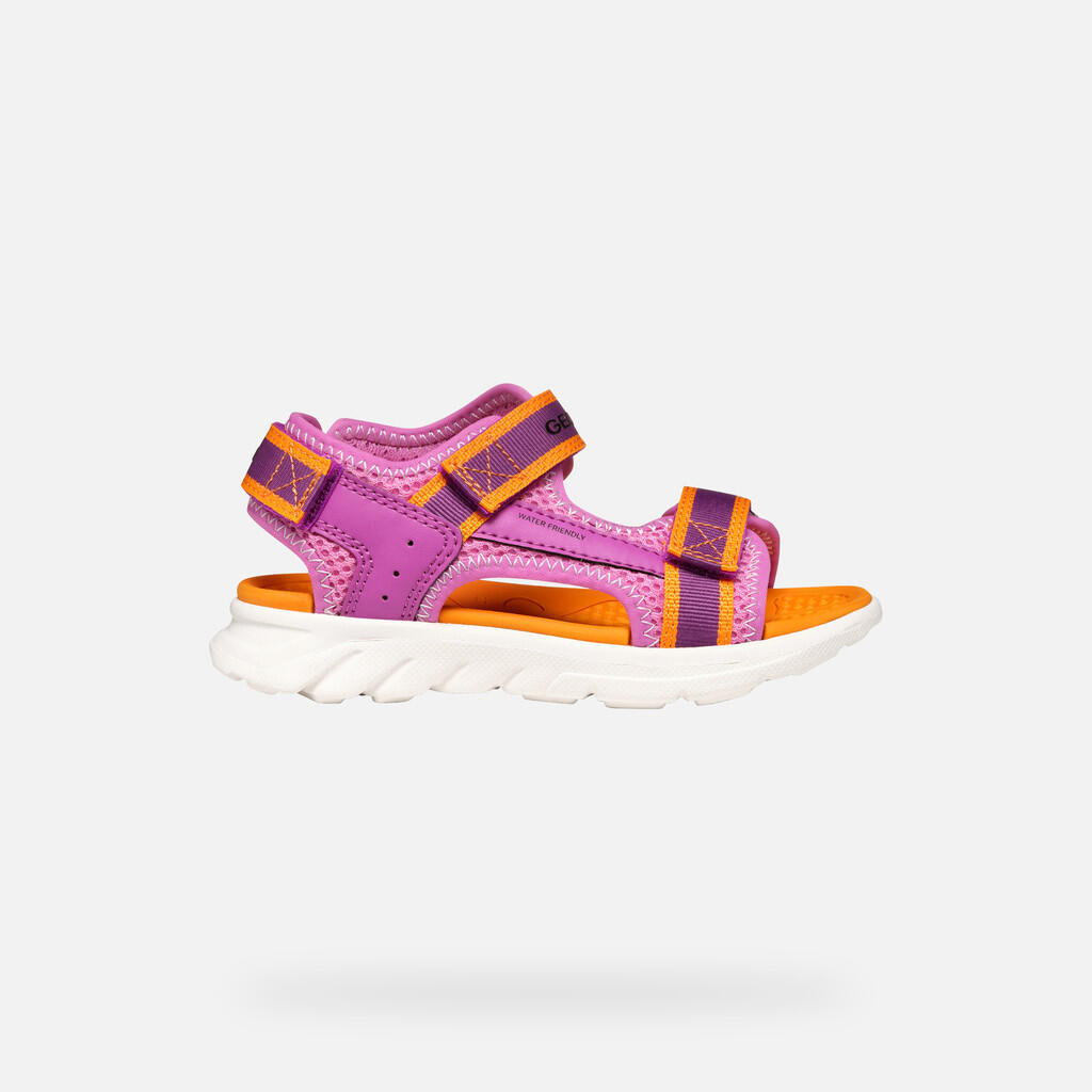 Sandały GEOX J SANDAL AIRADYUM GI Rose 2/7