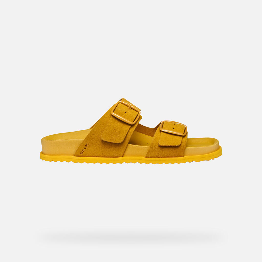 Sandales Femme SANDYBETT WOMAN Jaune 2/7