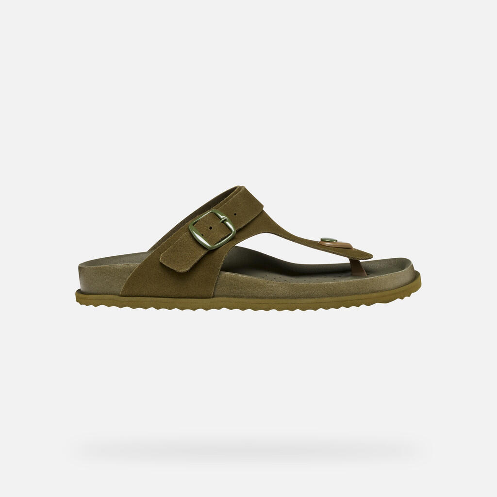 Sandales Femme D SANDYBETT Vert Sauge 2/7