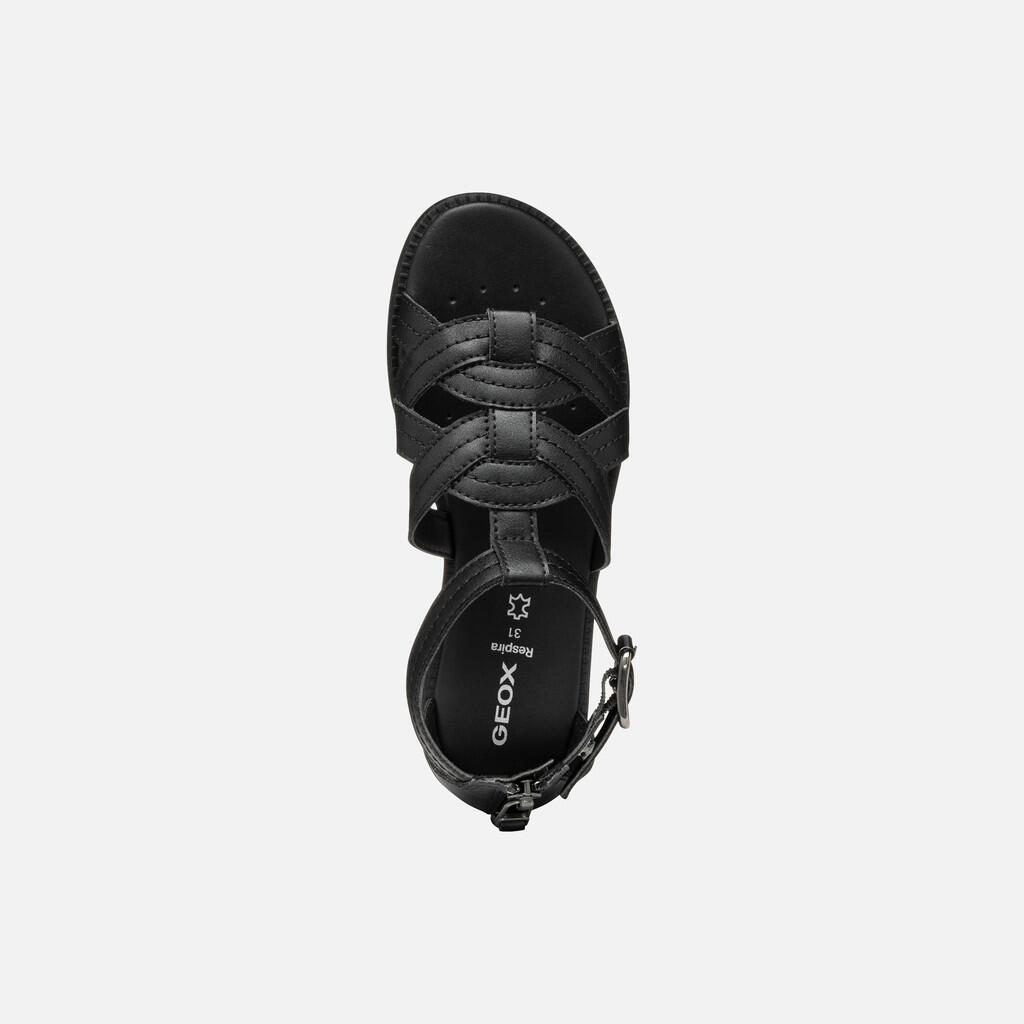 Sandales Fille SANDAL KARLY GIRL Noir 7/7