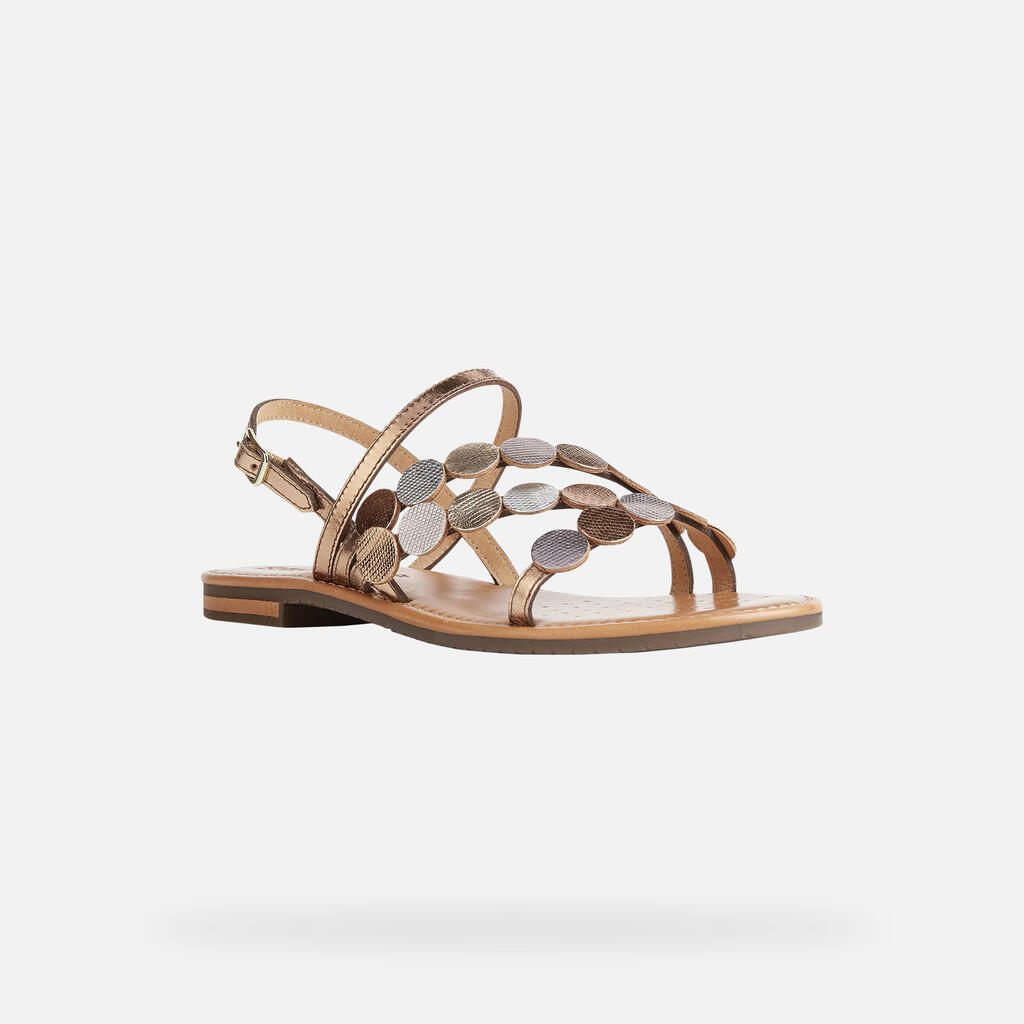 Sandales Femme D SOZY S Bronze 3/7