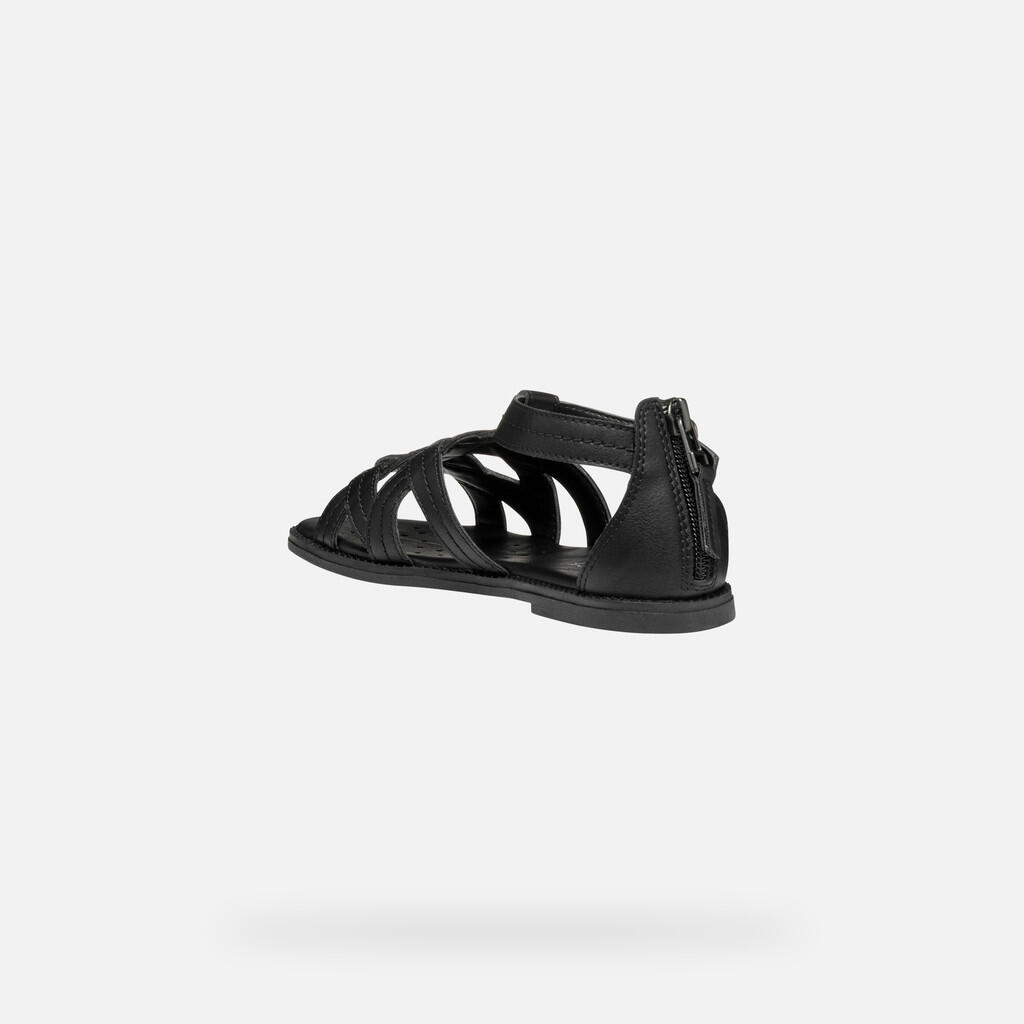 Sandales Fille SANDAL KARLY GIRL Noir 5/7