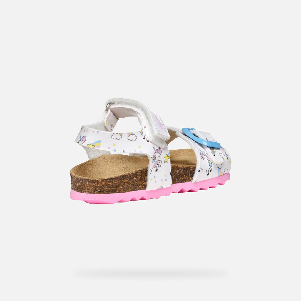 Synthetische sandalen voor meisjes baby Geox Chalki A 6/7