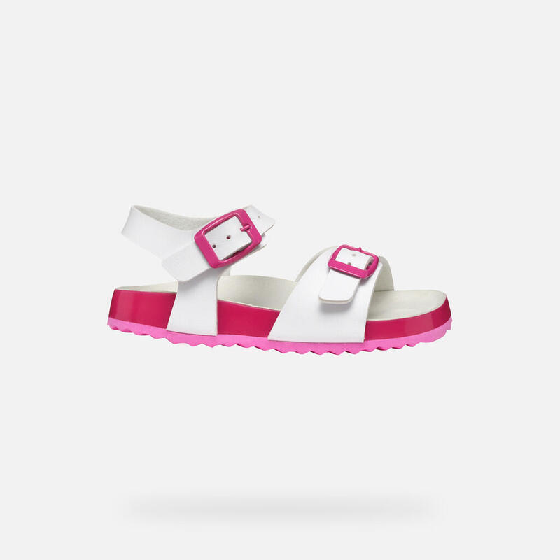 Sandale Geox Model J Adriel Girl Culoare Alb