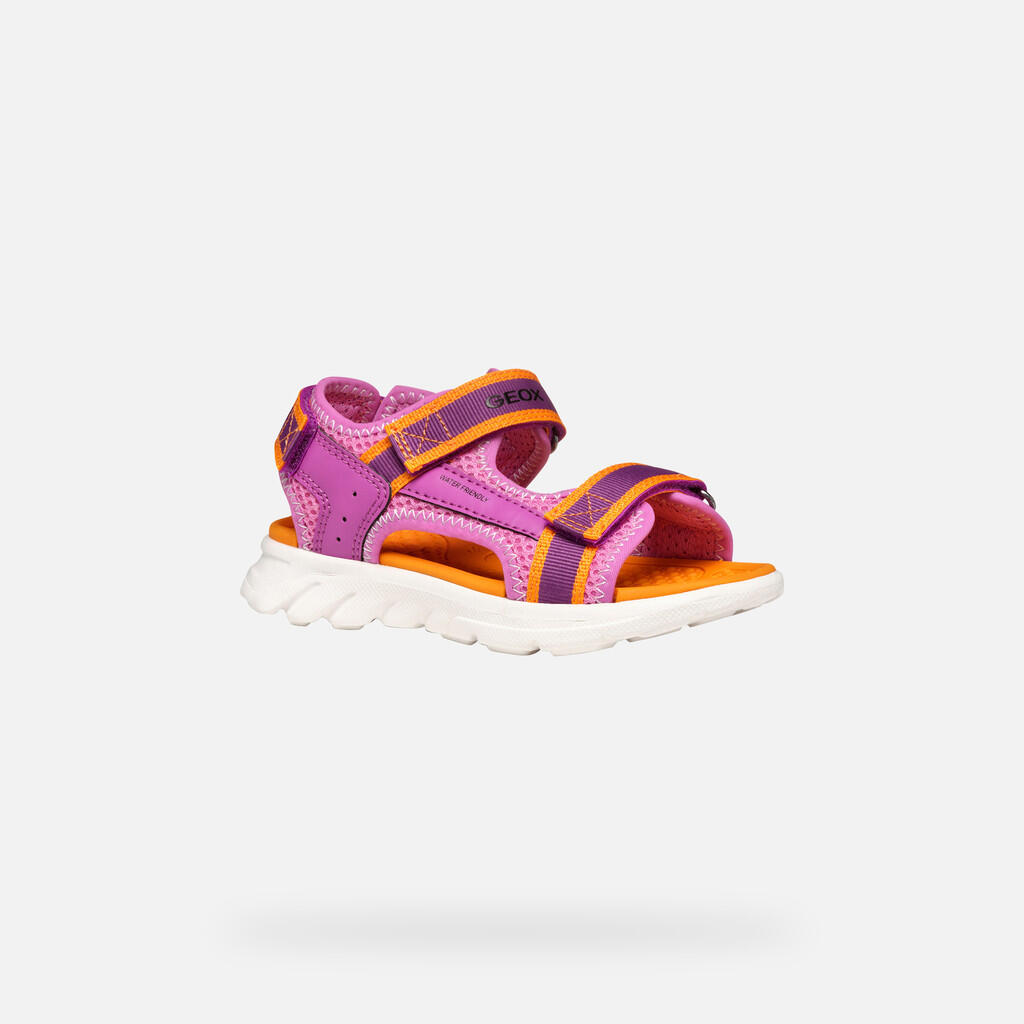 Sandały GEOX J SANDAL AIRADYUM GI Rose 4/7
