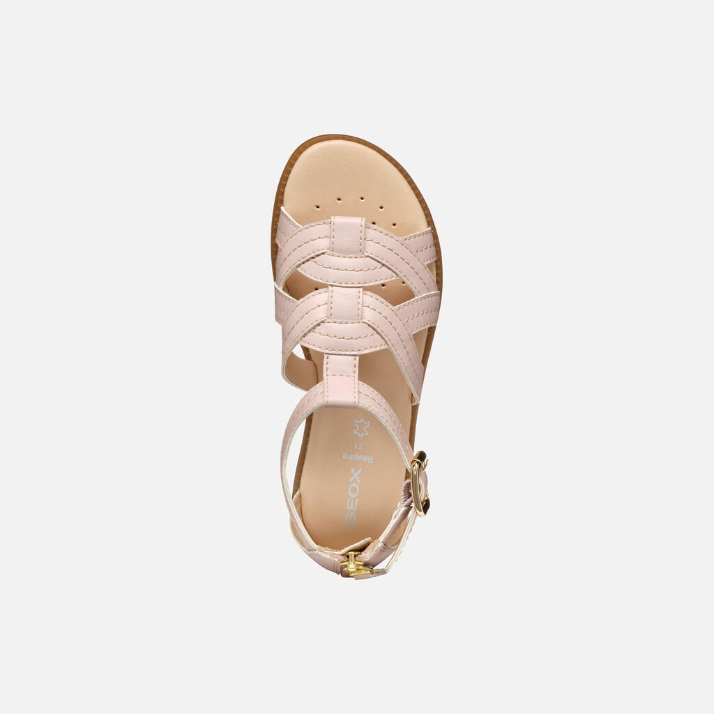 Sandales Fille JR SANDAL KARLY Rose Clair 7/7