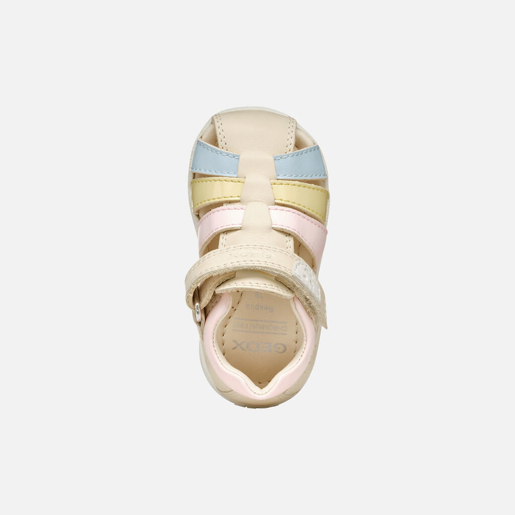 Sandali da bambina Geox Macchia 7/7