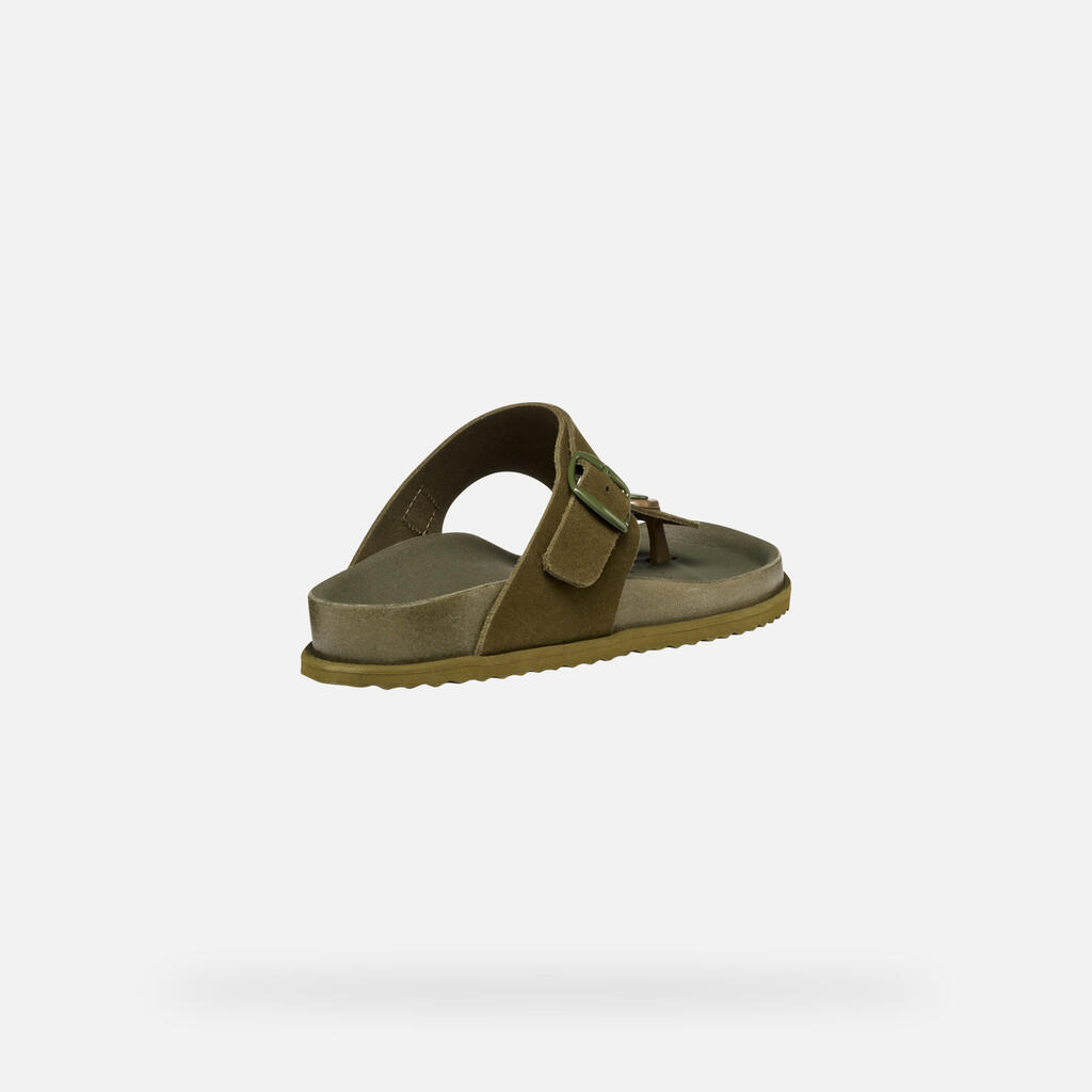 Sandales Femme D SANDYBETT Vert Sauge 5/7