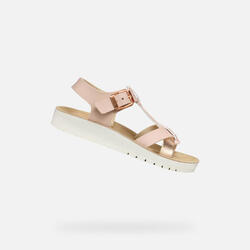 Sandales Fille SANDAL COSTAREI GIRL Rose Clair/Or Rose