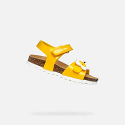 Sandales Bébé Fille B SANDAL CHALKI GIRL Jaune