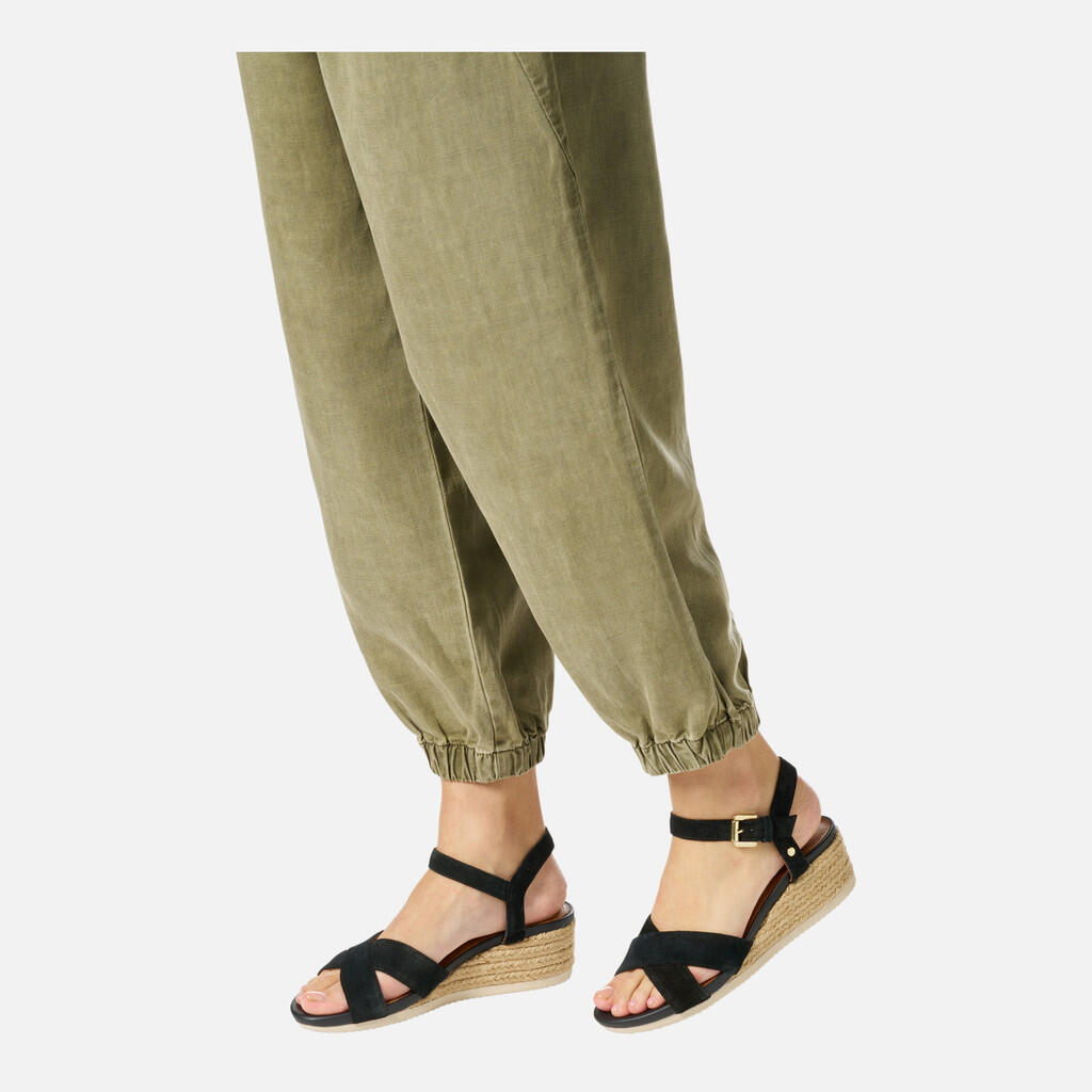 Sandales Femme ISCHIA CORDA WOMAN Noir 3/7