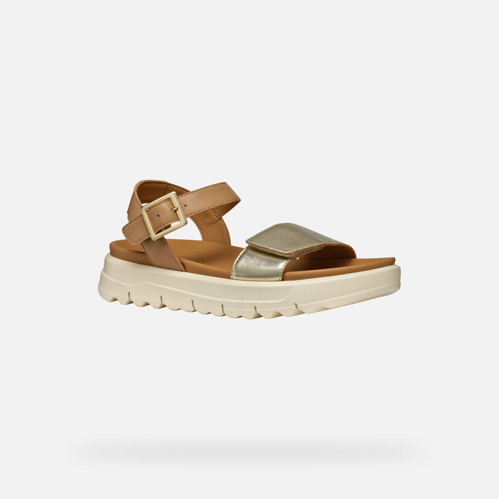 Sandales Femme D XAND 2.1S Or Clair/Beige 3/7