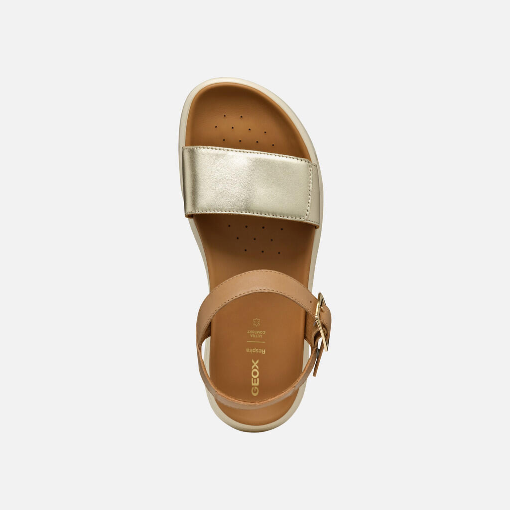 Sandales Femme D XAND 2.1S Or Clair/Beige 6/7