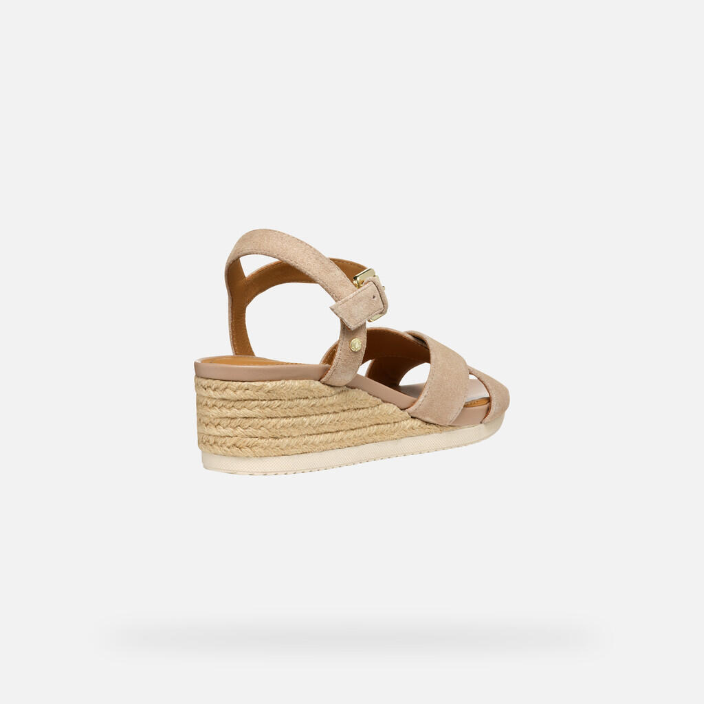 Sandales Femme ISCHIA CORDA WOMAN Beige Rosé 7/7