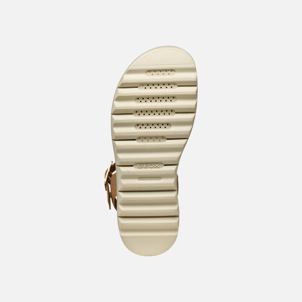 Sandales Femme D XAND 2.1S Or Clair/Beige 7/7