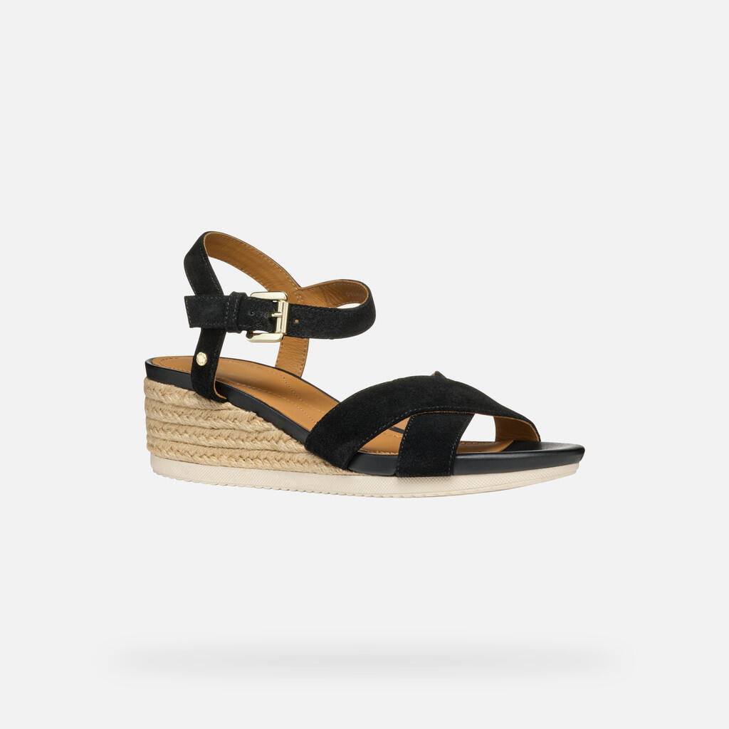 Sandales Femme ISCHIA CORDA WOMAN Noir 5/7