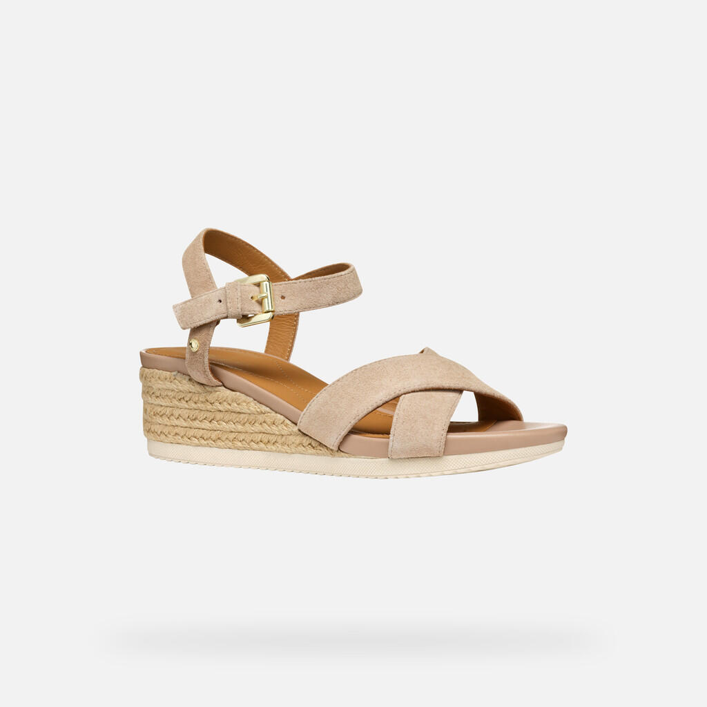 Sandales Femme ISCHIA CORDA WOMAN Beige Rosé 5/7