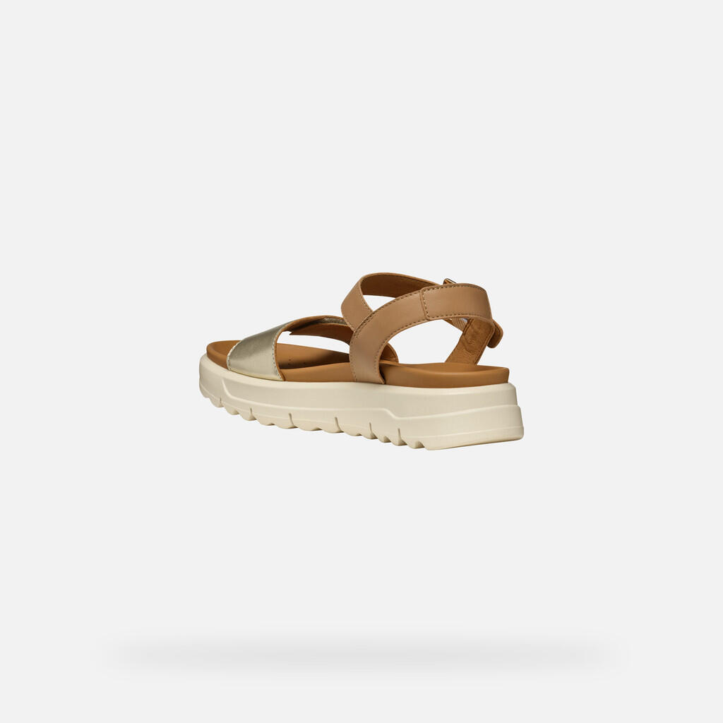 Sandales Femme D XAND 2.1S Or Clair/Beige 4/7