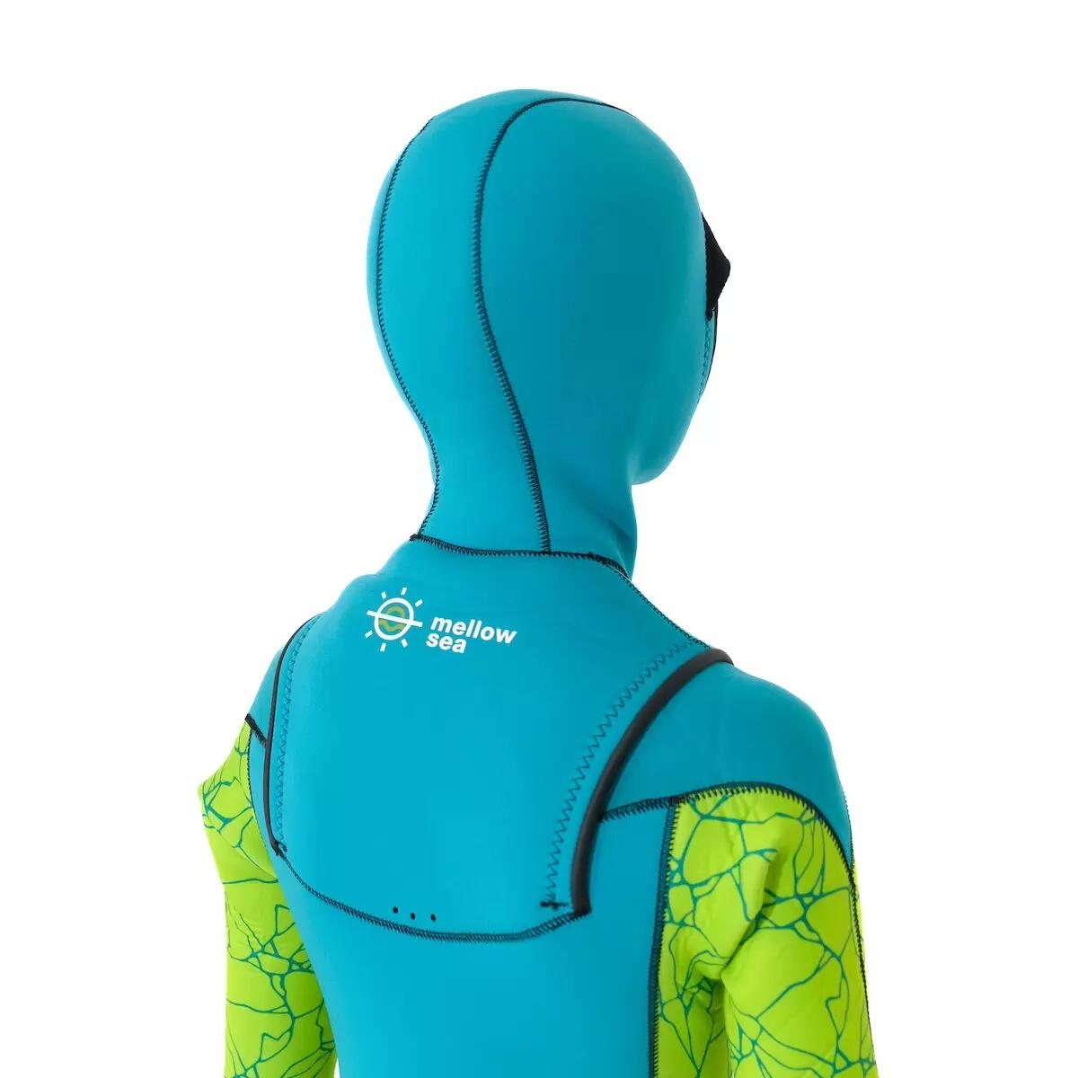 Mute nuoto bambino Chest Zip Cagoule 5/4/3 Mm Surf'n'Lifesaving 4/5