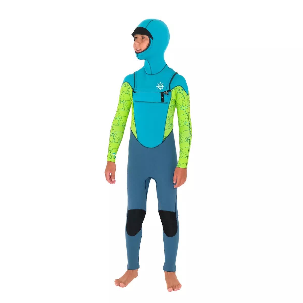 MELLOW SEA Dětská plavecká neoprenová kombinéza 5/4/3 mm