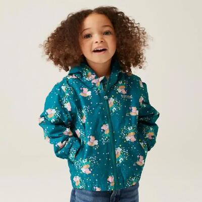 Baby waterdichte jas met capuchon regatta peppa pig