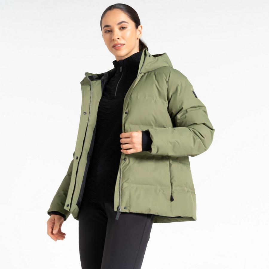 Doudoune Chaude Imperméable Entrusted Jacket - Dare 2B Vert 38 6/7
