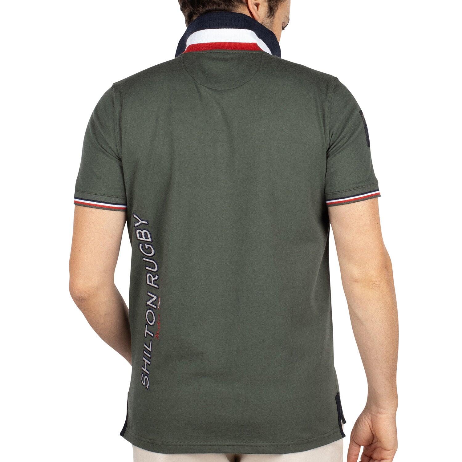 Polo tricolore rugby homme 2/7