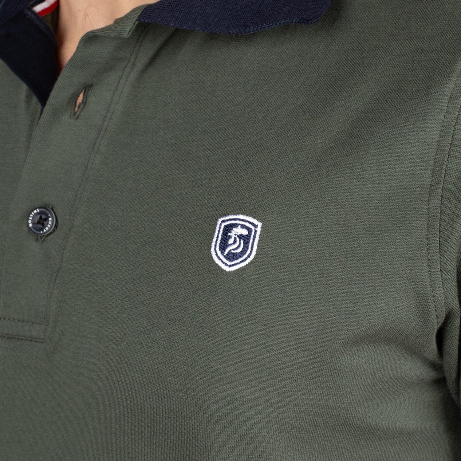 Polo tricolore rugby homme 5/7