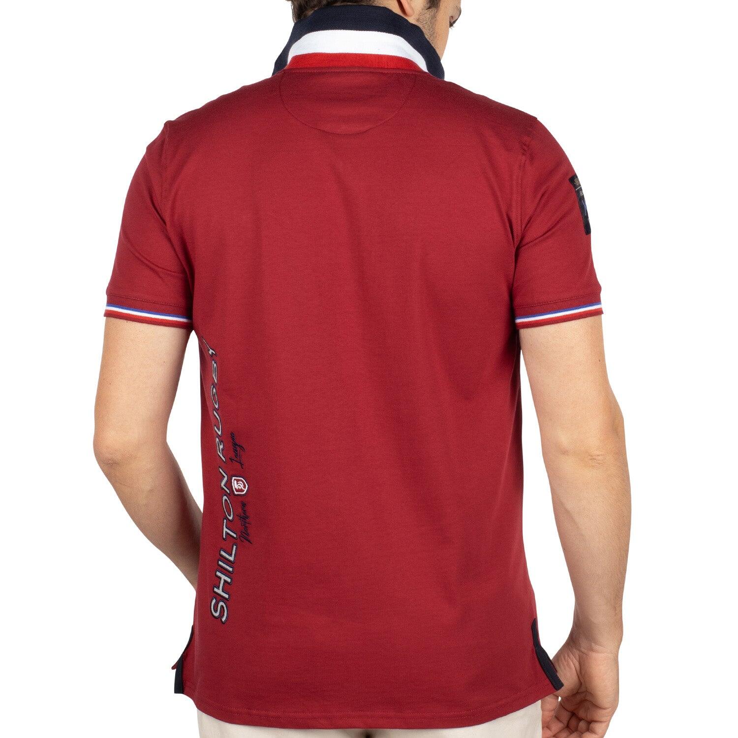 Polo tricolore rugby homme 2/7