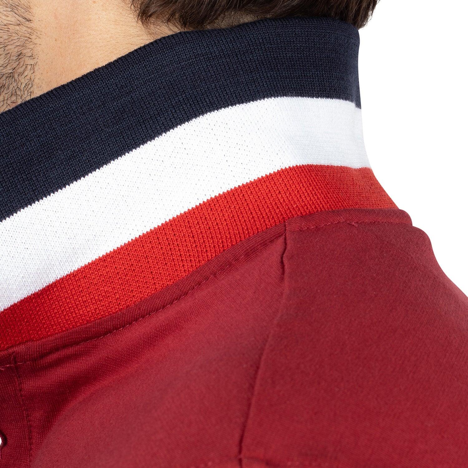 Polo tricolore rugby homme 4/7