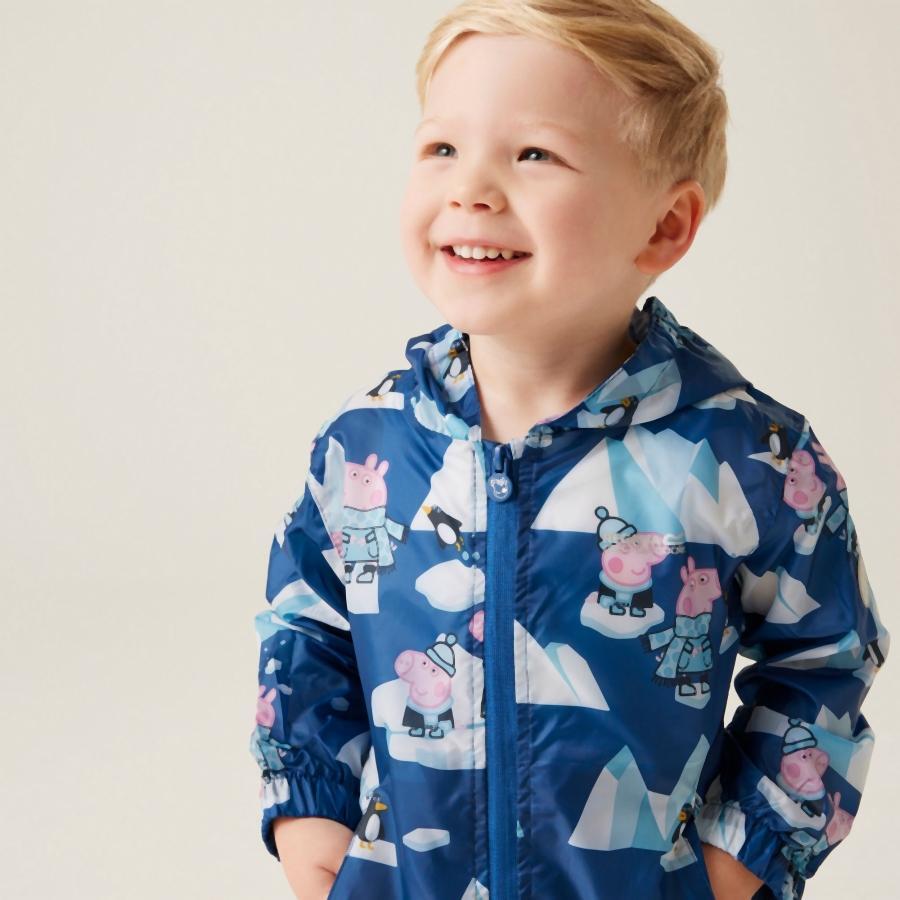 Chubasquero infantil Regatta Peppa Pig Pack-It 3/7
