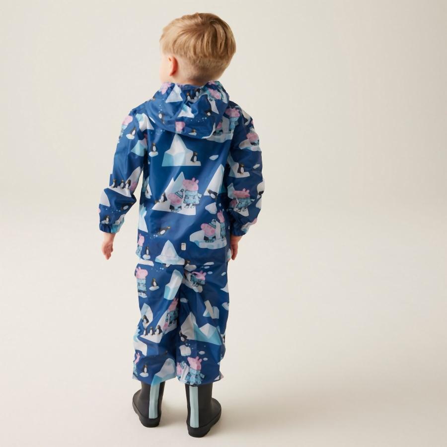 Chubasquero infantil Regatta Peppa Pig Pack-It 4/7