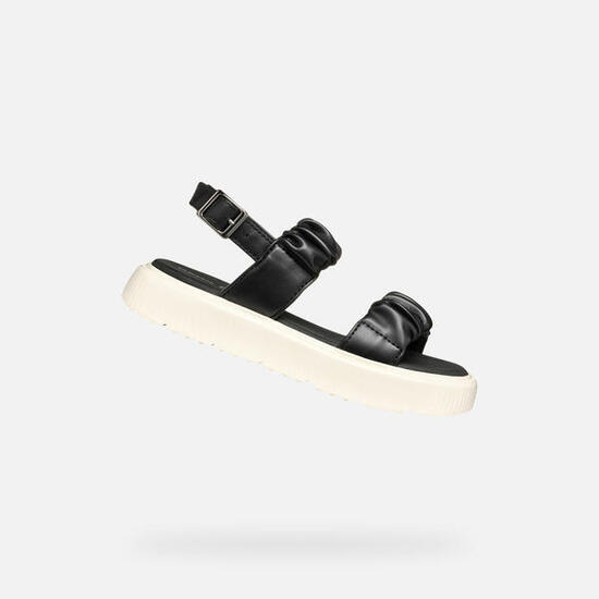 Sandales Fille J SANDAL KODETTE GIR Noir