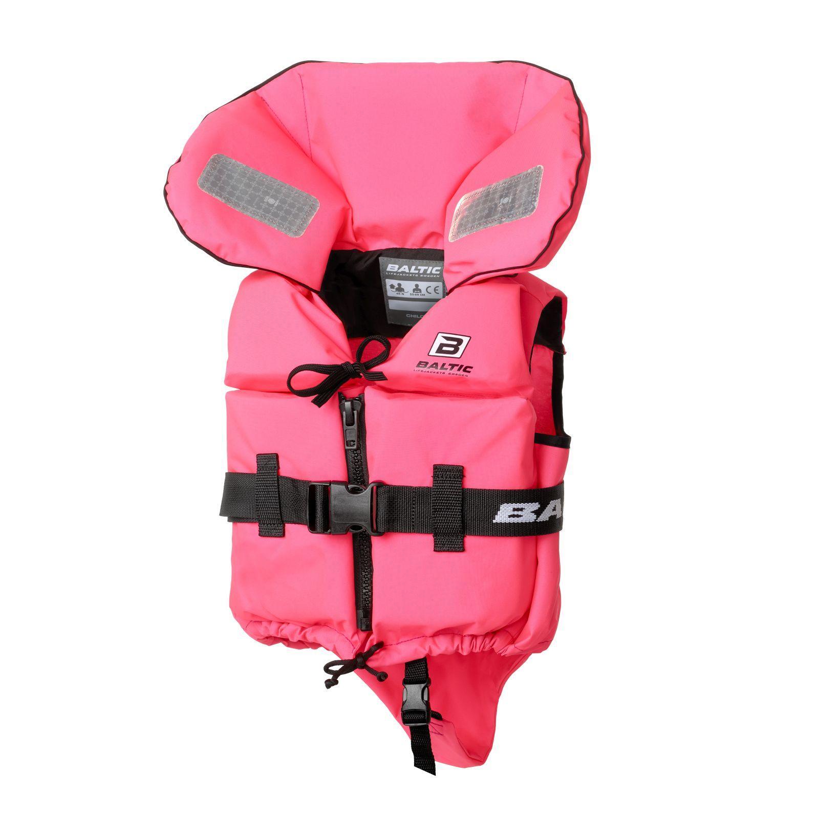 Baltic - Gilet Bébé/enfant Baltic Split Front 100n 3-15kg Ou 15-30kg - Gilet De Flottaison - Rose - Decathlon