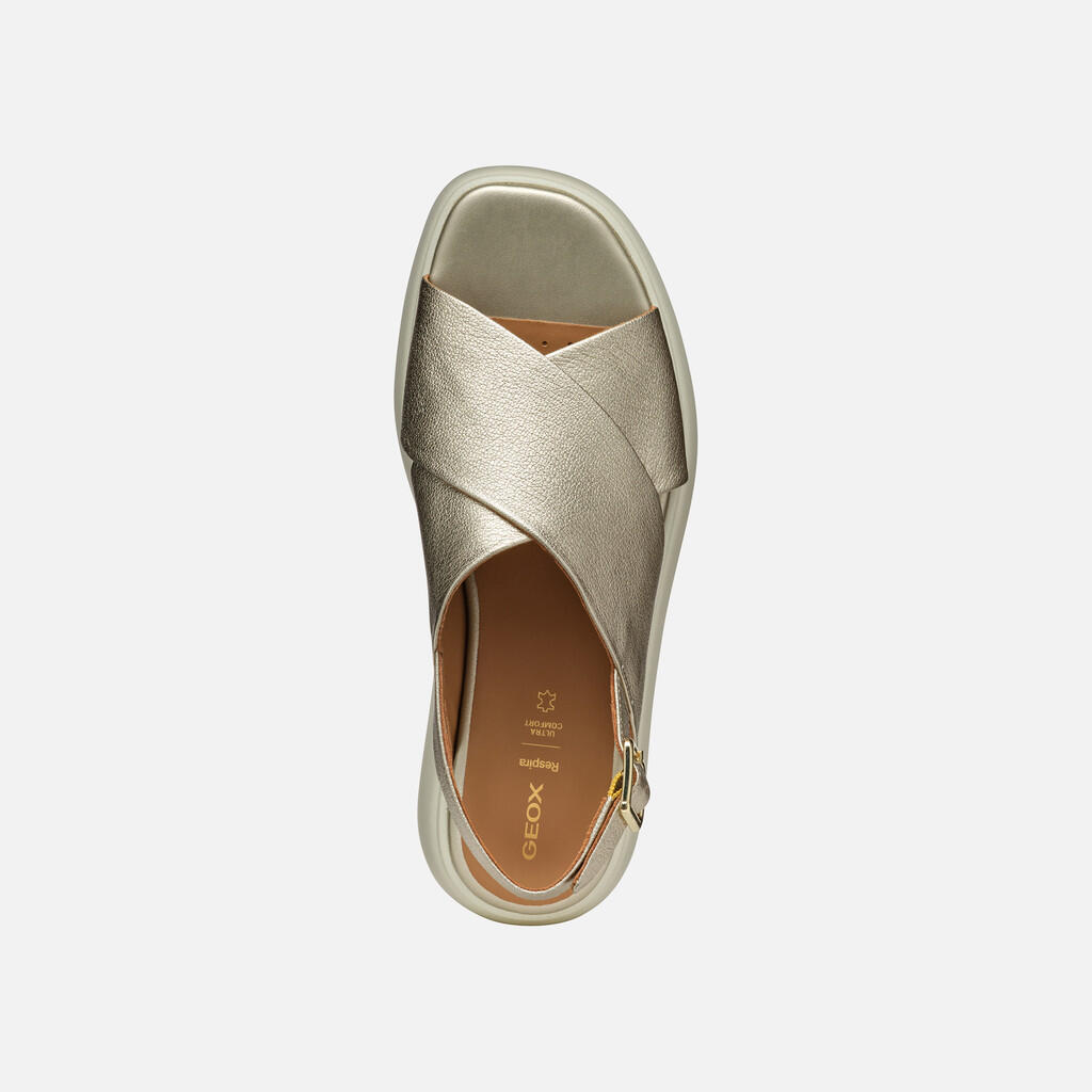 Sandales Femme D SPHERICA EC4.1 S Or Clair 6/7