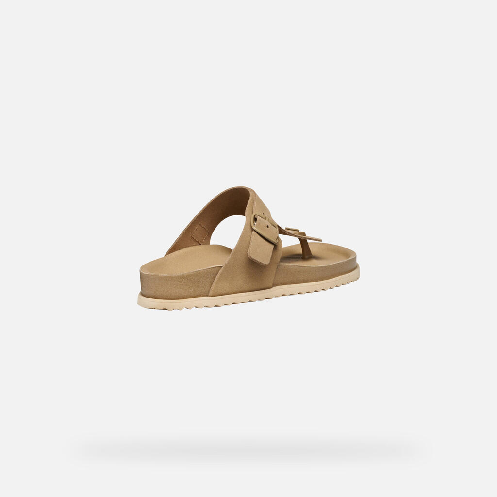 Sandales Femme SANDYBETT WOMAN Taupe Clair 7/7