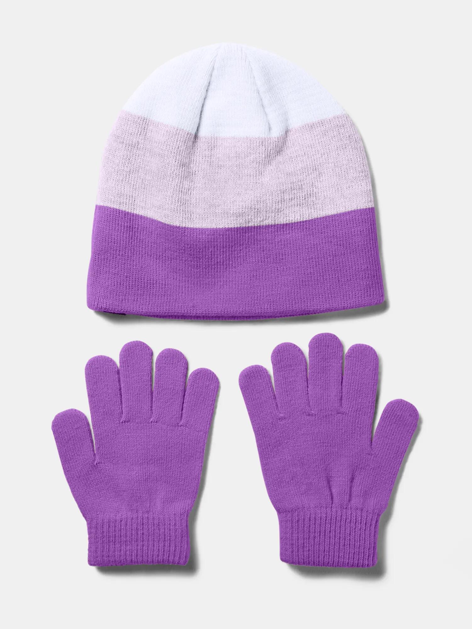 Lány sapka Under Armour G Beanie Glove Combo 2/2