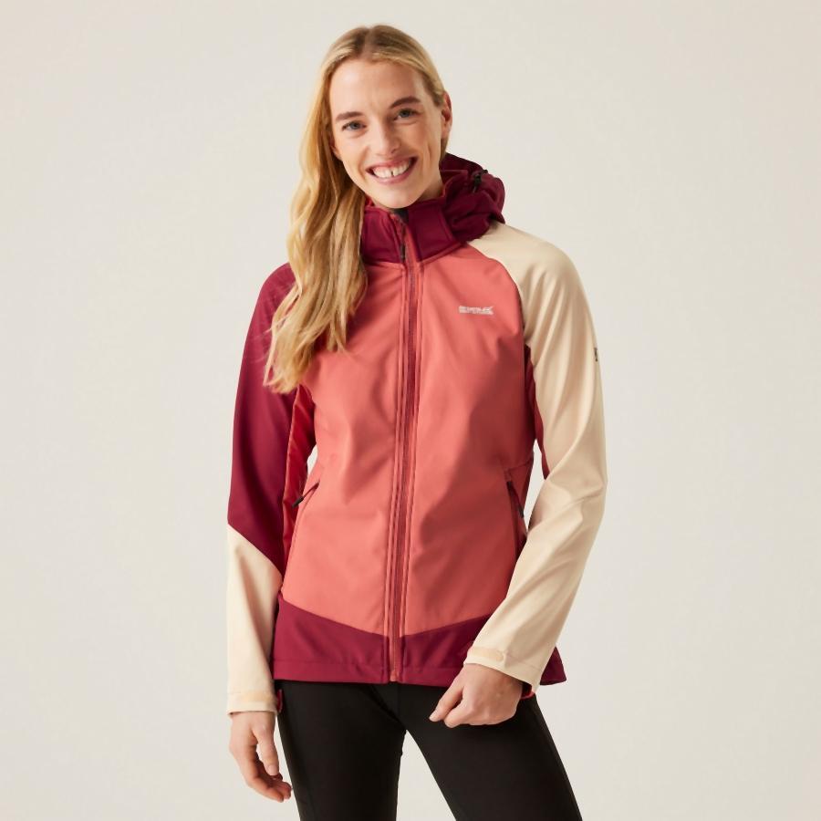 Kurtka damska softshell z kapturem Regatta Desoto X