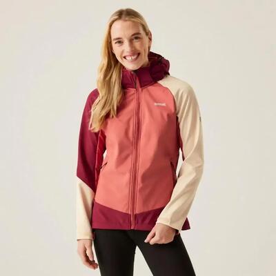 Dames softshell hoodie regatta desoto x