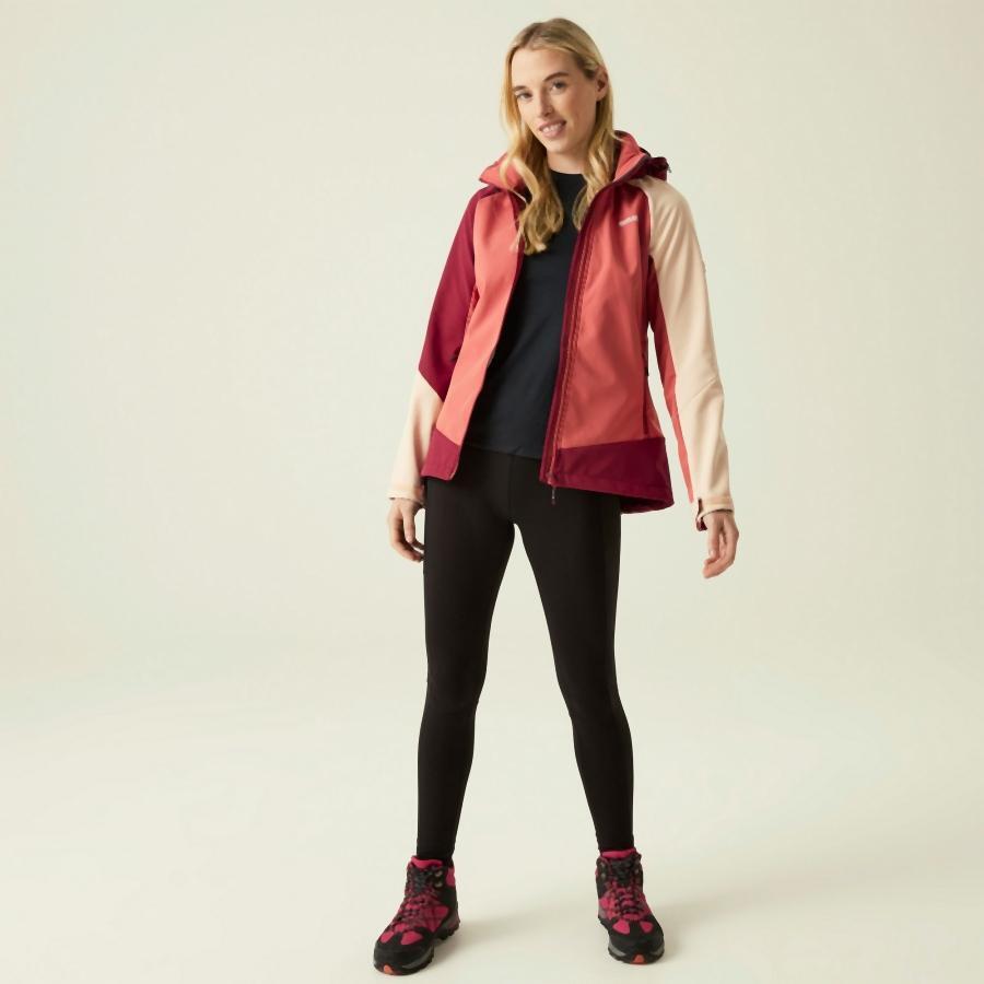 Dames softshell hoodie Regatta Desoto X 5/7